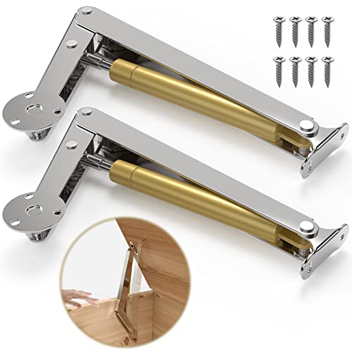 KOMOHOM (2PCS) Lid Support Hinge Soft Close Toy Box Hinges ...