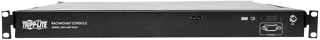 Tripp Lite NetDirector 8-Port Rackmount Console HDMI KVM Switch 17-inch LCD with IP Remote Access, Dual Rail, 1U Rack Mount, Up to 64 Authorized Users, 3-Year Warranty (B030-008-17-IP)