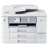 ブラザー プリンター 大容量ファーストタンク A3インクジェット複合機 MFC-J7600CDW (FAX/ADF/30万ページ耐久/自動両面/3段トレイ)