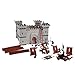 F Fityle Blocchi di Costruzione del Castello, Kit Modello Castello di Epoca Medievale con Figure D'azione dei Cavalieri, Giocattolo di Assemblaggio Fai-da-Te