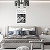 Beshdomp Vintage I Love Sleeping Posters Black And White Newspaper Canvas Wall Art New York Times Magazine Headline Prints Painting For Home Bedroom Dorm Bar Cart Wall Decor 16x24in Unframed #4