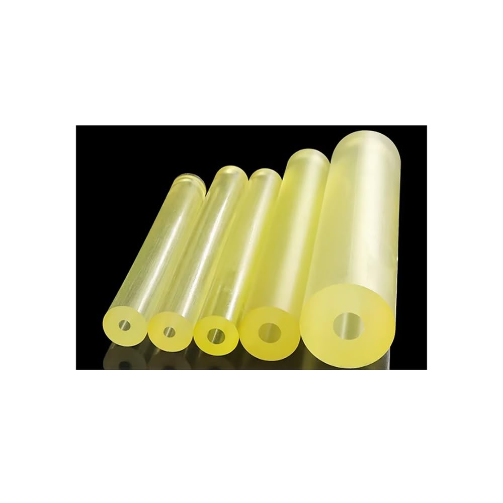 Varilla de Poliuretano, Tubo de Caucho elástico de Poliuretano PU (1 Unidad), diámetro de 16-100 mm, Orificio de 6-10 mm, Longitud de 500 mm.(50 * 8mm)