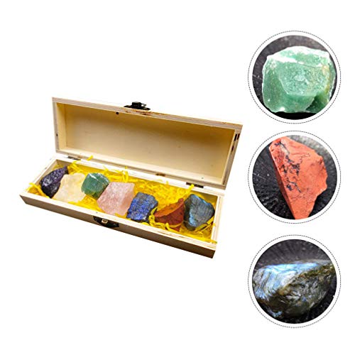 Kisangel Pedras de cristal irregulares, pedra de minério, pedra natural, pedras de cristal, pedras d