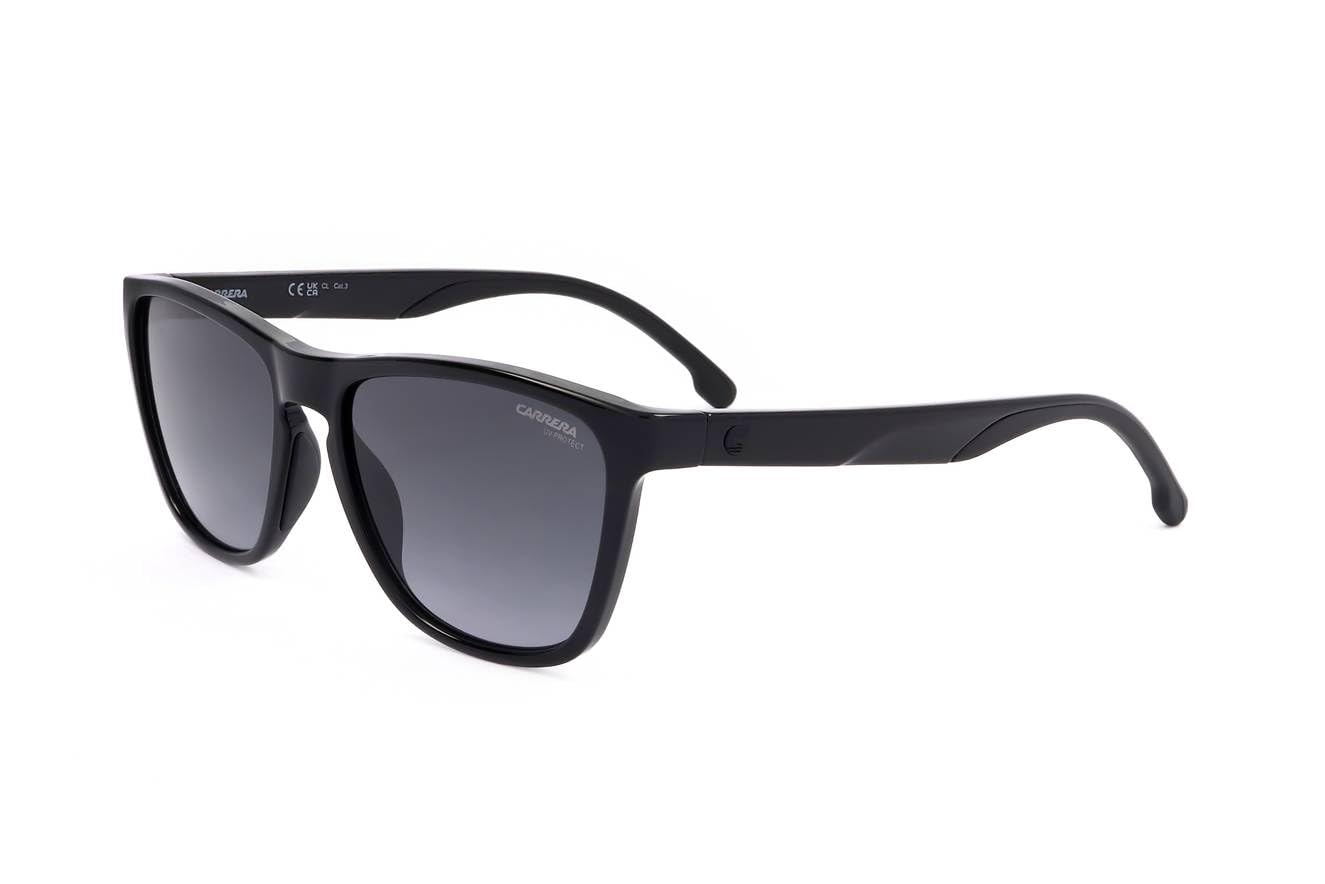 carrera Eyewear | Grey Lens | Black Frame | Full Rim Square Shape Branded Latest and Stylish Sunglasses | 100% UV Protection | Mens & Womens Sunglasses| Size : Medium | 205428807569O-picture-12