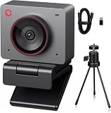 OBSBOT Meet 2 Ultra HD 4K Streaming Webcam, 1080p at 60 FPS- Grau