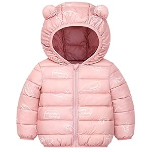 Baby Jongens Meisjes Winterjassen Kids Licht Puffer Jas met Capuchon voor Baby’s Outwear