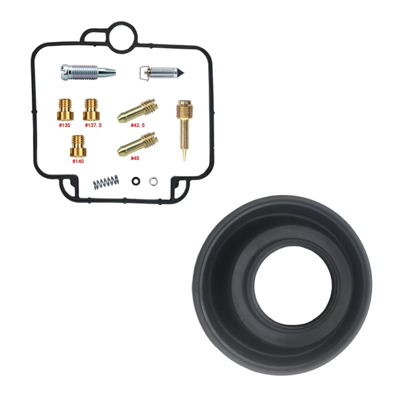 Kit de reparación para carburador DR650 de motocicleta de 650 cc con diafragma flotante 1990-2023