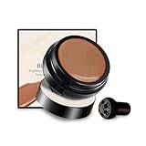 Foundation Cushion, Moisturizing Concealer BB Cream Face Makeup Foundation Brighten Long-Lasting, Waterproof, Even Skin Tone,Mushroom Head Air Cushion CC Cream, (Dark skin tone, 1)