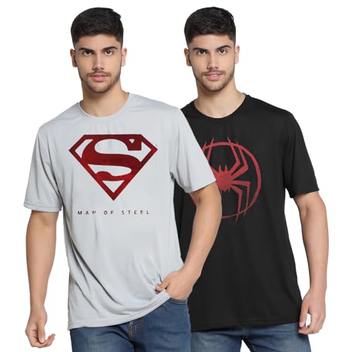 Image of INKKR Printed Round Neck T-Shirt Combos for Men
