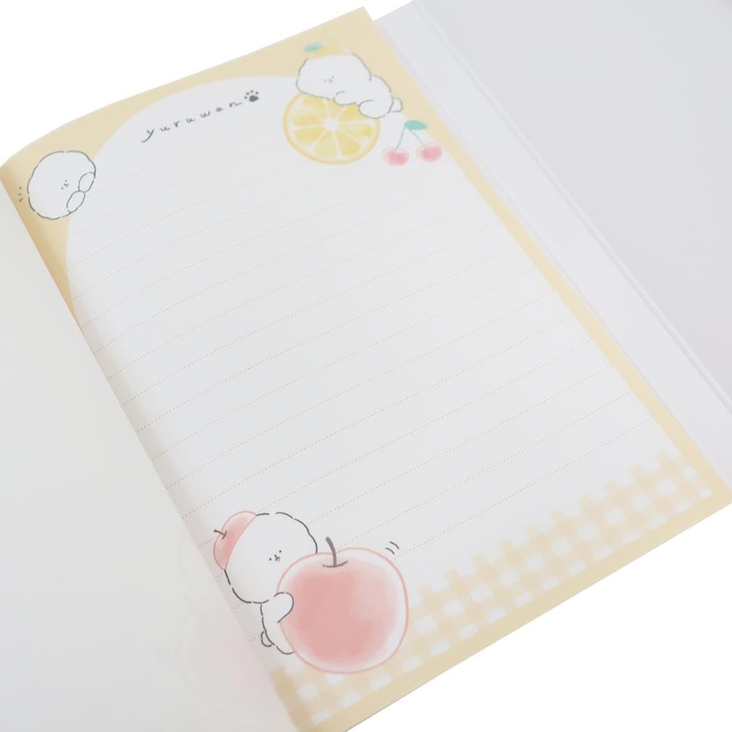 Amazon.co.jp: YURUWAN[メモ帳]ダイカットカバー付メモ/フルーツ