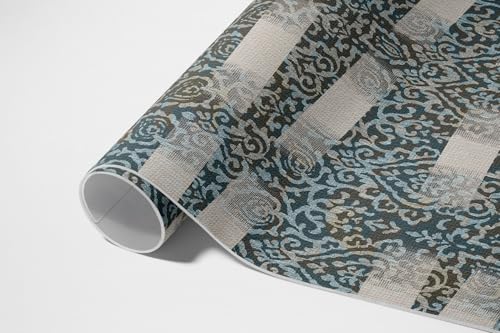 Tapis de balcon imperméable résistant soleil 120x180 cm pour masquer un sol abîmé