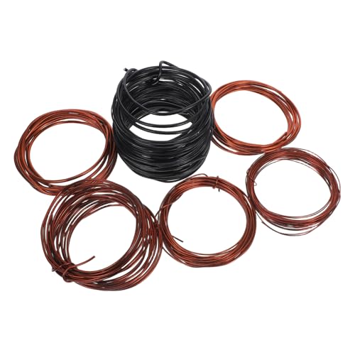 DOITOOL 10pcs Thick Bonsai Tree Shaping Aluminum Wire Bendable Feature for DIY Projects