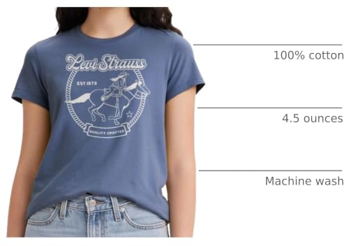 Image of Levi's Women's Perfect Crewneck Tee Shirt (Also Available in Plus)