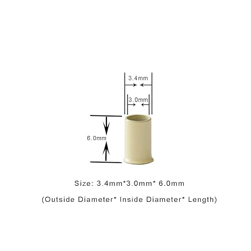 Miniatura 2 de 1000 piezas de tubos de cobre con bloqueo de microanillos para extensiones de cabello humano I-Tip 0.134x0.118x0.236 in (rubio)