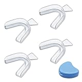 ✔ Material fiable: el protector dental para rechinar los dientes está hecho de ácido silícico, seguro y suave, duradero y reutilizable, con ajuste alto, ofrece una protección completa y una experiencia agradable.