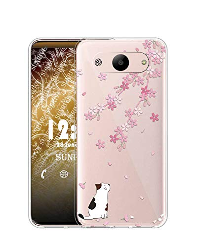 Sunrive Coque pour Samsung Galaxy Grand Prime Plus, Silicone Étui Housse Protecteur Souple Gel Transparent Back Case(TPU Fleur Rose 2)+ Stylet OFFERTS