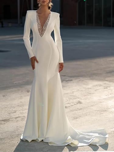 Boho Wedding Dresses for Women 2025 Tulle Lace Applique Bridal Gowns for Bride2