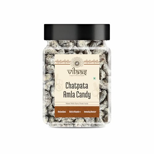 Image of Vilaas Chatpata Amla Candy 300 Gm | 100% Natural Dry Amla Candy | Rich in VitaminC | BoostDigestion