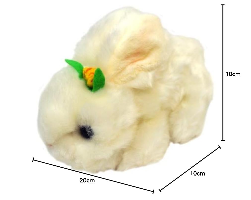 Amazon.co.jp: キュート販売 ぬいぐるみ ウサギ S ホワイト F0001