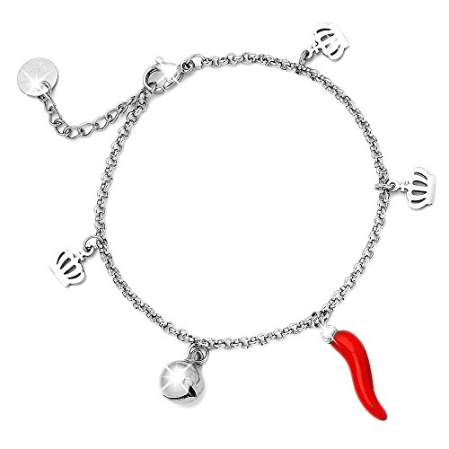 Beloved Bracciale da donna con cornetto rosso