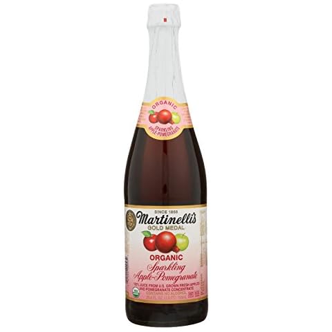 Martinelli's Organic Sparkling Apple Pomegranate, 25.4 Oz Cover