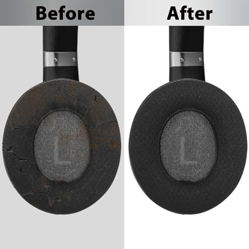Adhiper Mesh Replacement Ear Pads for Raycon The Everyday Headphones con tela mesh transpirable y espuma de memoria de alta densidad miniatura 5