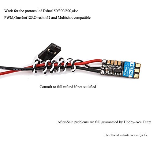 4Pcs 20A ESC DYS DS20A 20amp BLHeli_S 2-4S il
