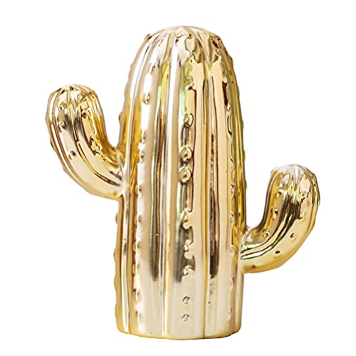 Ceramica Cactus Hucha Cactus Forma de Ahorro de Dinero Olla Dibujos Animados Banco DE Dinero Almacenamiento de Efectivo Tarro Hogar Sala de Vino Gabinete Decoración
