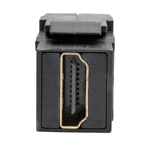 Tripp Lite High-Speed Hdmi With Ethernet All-In-One Keystone/Panel Mount Extension Cable (M/F), Angled Connector, 1 Ft. (P162-001-Kpa-Bk) #TOP3