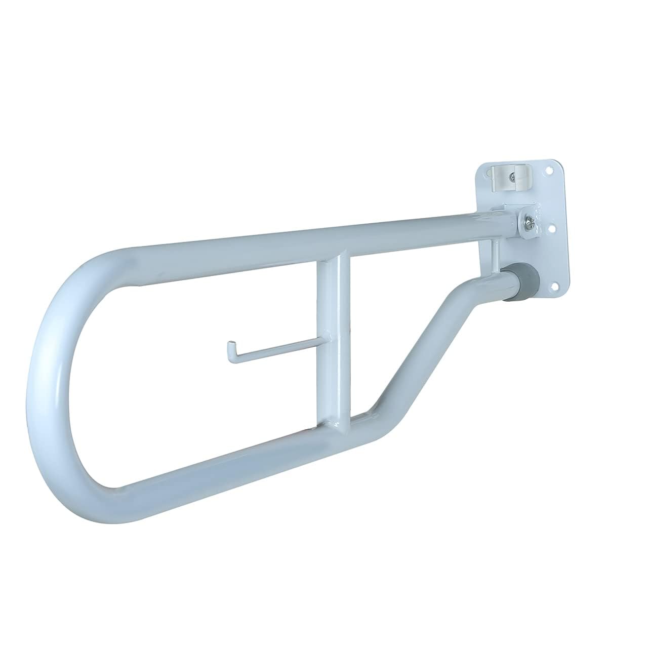 Foldable Wall Mounted Grab Bar for Bathroom & Toilet | Heavy Duty Safety Support Rail for Elderly & Disabled | Folding Shower Assist Handle with Powder Coated Steel Finish – Sunbeam-image-32