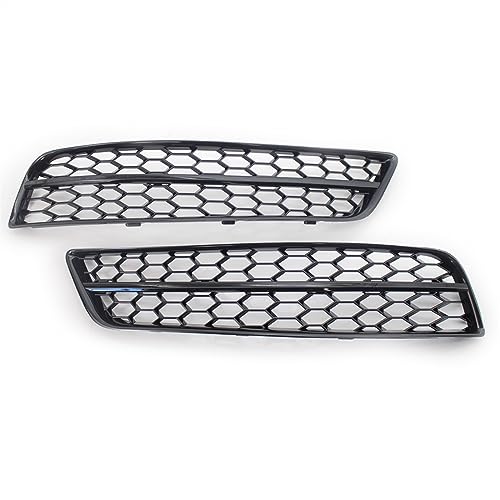 Rejilla de luz antiniebla para coche A3 8P 2009-2013 en acabado negro brillante