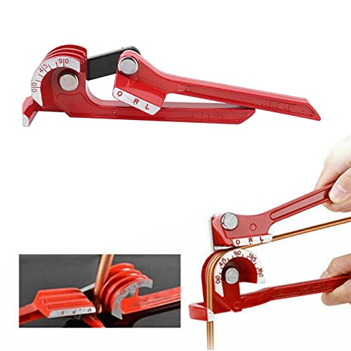 Heavy Duty Tube Bender, 3 in 1 Pipe Tube Bender Lever Manual Tubing Bending Tools for 6mm 8mm 10mm Copper Aluminum Brass and Thin Stainless Steel Pipes - Image 3