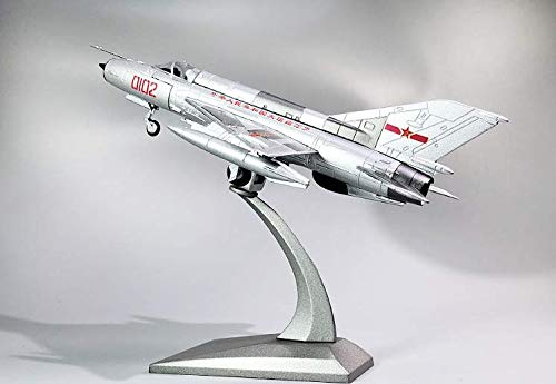★美品・ダイキャスト製★ MiG‑21 戦闘機モデル 組立済（約22cm） ☆美品・ダイキャスト製☆ MiG‑21 戦闘機モデル 組立済（約22cm
