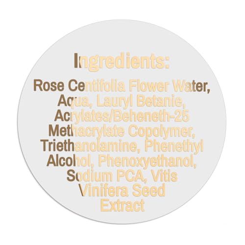 Custom Ingredient List Labels – Round Foil Stickers for Small Business Packaging, Candle or Handmade Products – Personalized Gold, Silver, or Rose Gold Labeling Ideas(1.5" or 3.81cm)
