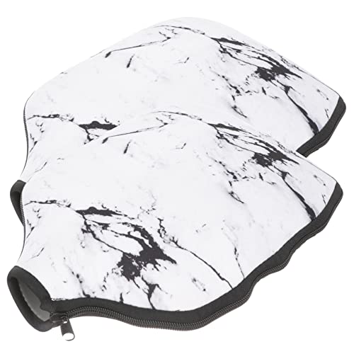 INOOMP 10 peças de capas B para raquete, capa protetora de neoprene pong arranhões zíper para sua re