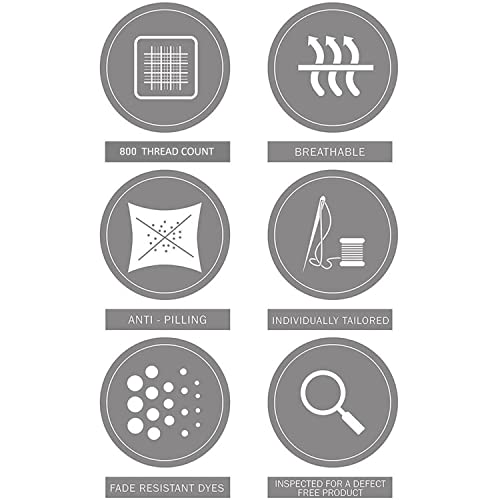 800-Tc 100% Cotton Sheets, Egyptian Quality Long Staple Cotton, Sateen Weave 800-Thread-Count Dreams Sheets For Cal-King Size Bed, Fits Mattress Upto 26" Deep Pocket - Cal-King, Mediterranean Blue #TOP5