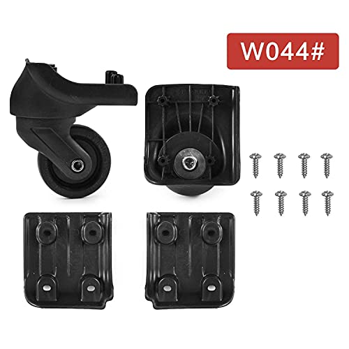 Replacement Luggage Wheel Repair Suitcase Bag Parts Spinner Wheels Casters For Travel Customs Box W044 (Pair) #TOP3