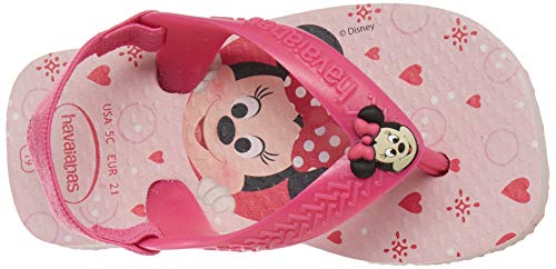 Chinelo Disney Classics, Havaianas, Bebê Unissex, Rosa, 19/20
