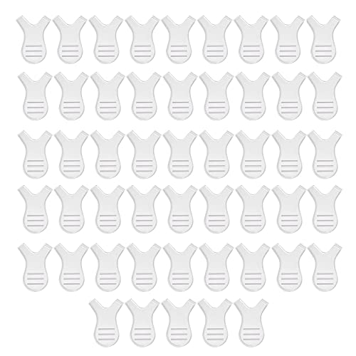 50 Piezas Y Forma Cepillo De Pestañas, Cepillo de Pestañas de Silicona En Forma de Y, Peine Lifting de Pestañas, para Extensión de Injerto de Rizador de Permanente de Pestañas