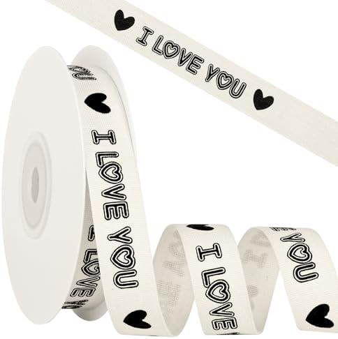 Valentine Ribbon Custom Cotton Ribbon 5/8