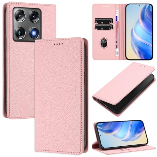 �P�[�X�J�o�[ �Ή��@�� for Motorola Signature/Edge 70 Ultra / X70 Air Pro �}�O�l�b�g���J�� �t���b�v�X�^���h �J�[�h�X���b�g�t�����z Pink