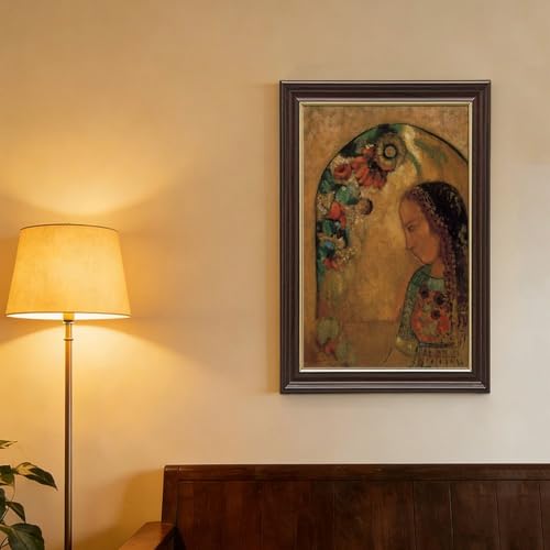 Impression sur toile Odilon Redon déco salon 20x30 cm