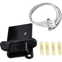 973-582 HVAC Fan Blower Motor Resistor Kit with Wire Harness Compatible with 2005-2018 Toyota Tacoma Replaces 87138-04052, RU746, RU1435, JA1772, 4P1650