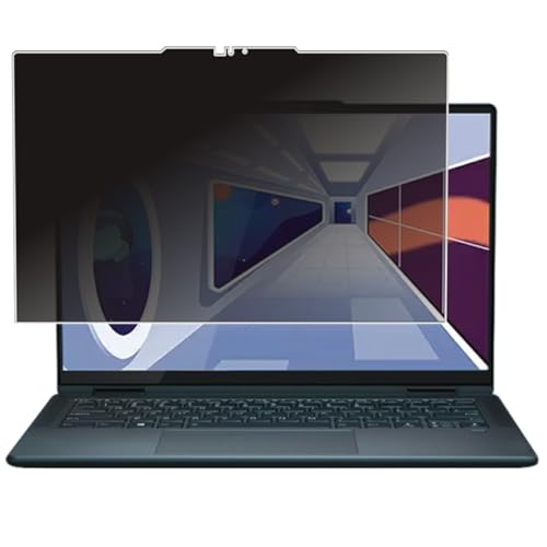 ClearView Lenovo Yoga 7i Gen 8 / Yoga 7 Gen 8 14�^ 14�C���`�p 4way �̂������h�~ �t�� �ی� �t�B���� ��� �ɓ\�� �v���C�o�V�[�ی� �^�C�v ���{��