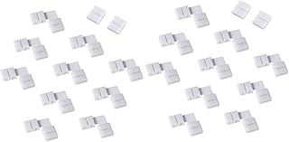 Homoyoyo 20 Peças Barra De Luz LED Conector Rgb De 4 Pinos Conectores De Fita LED Conector De Canto De Tira De Luz Conector De Tira De LED Conector De Ângulo De LED Conector De Canto De