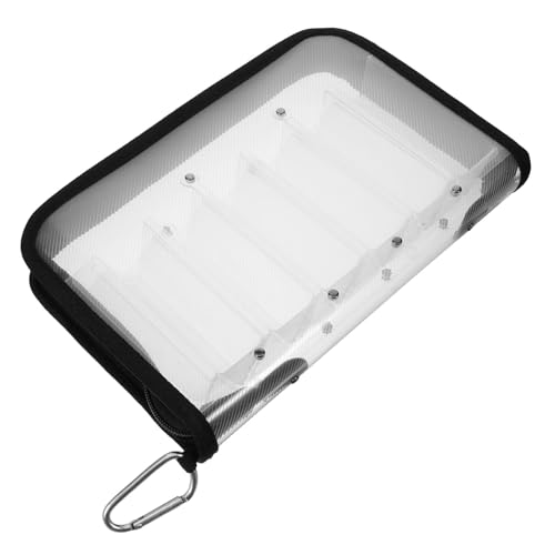 Boîte de rangement portable robuste à compartiments UKCOCO pour passionnés de pêche - 6