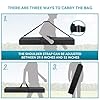 EMART Tripod Carrying Bag, 122cm/ 48" Long Carry Case for Speaker Stands, Light/Lighting Stand, Mic/Microphone Poles - with Adjustable Shoulder Strap, Heavy Duty Handle and Double Zipper #5