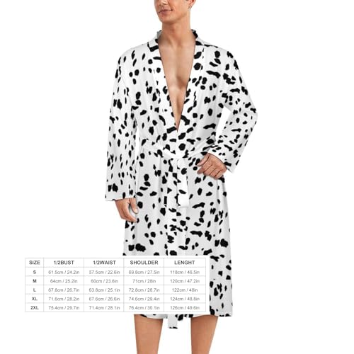 Norway Coat of Arms Flag Novelty Men's Robe Soft Lightweight Bathrobe Long-sleeve Spa Robes3
