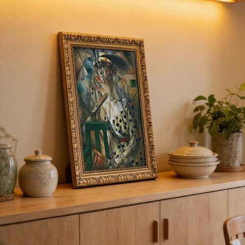 Toile Jean Metzinger tableau cubiste cadeau art élégant - 6