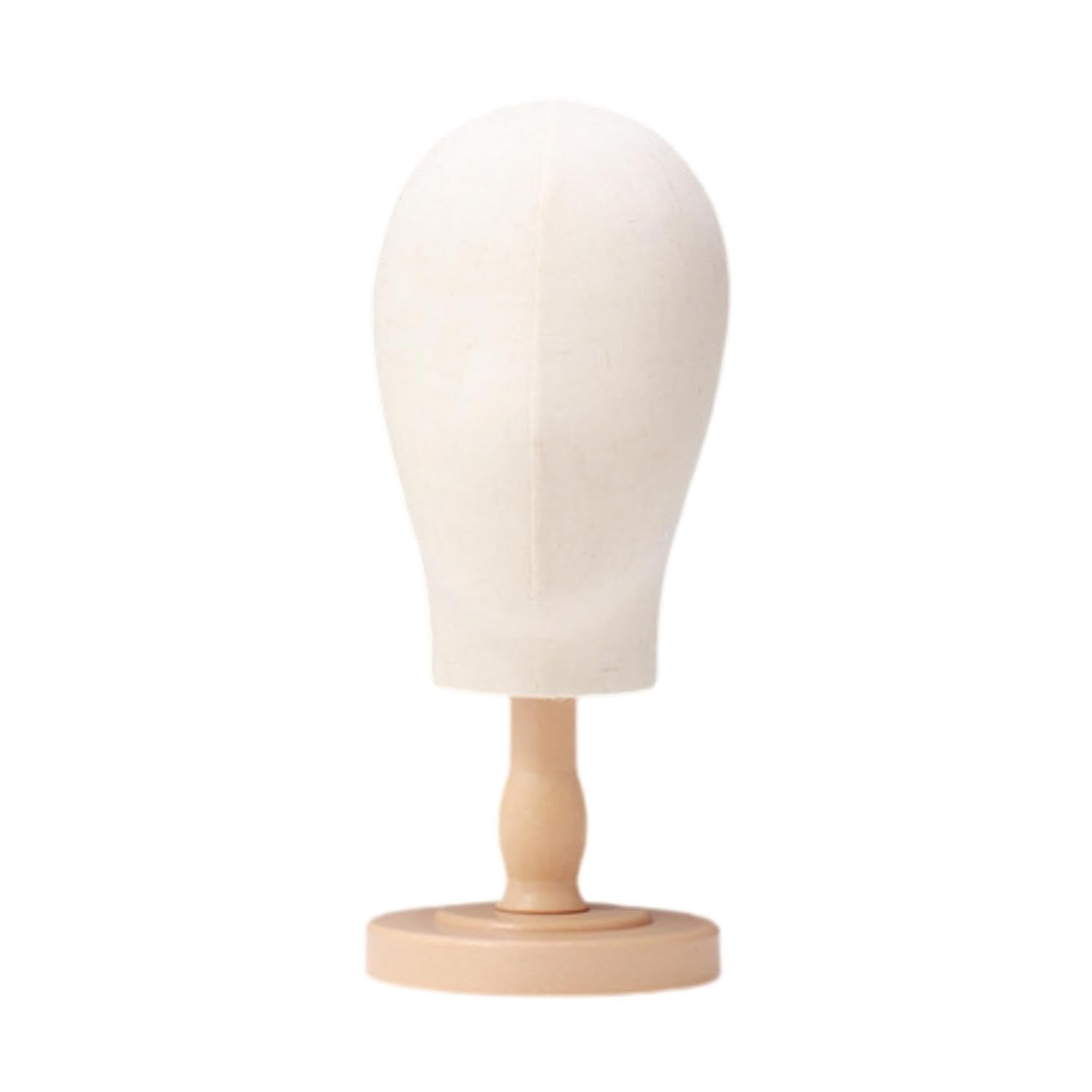 Mannequin Head Wig Stand Hat Rack Multifunctional Hat Display Stand Manikin Head for Headdress Hats Headband Wig Salon, Wood Color short